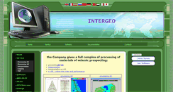 Desktop Screenshot of inter-geo.org